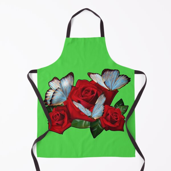 Item preview, Red Roses and Blue Butterflies - Color 06  designed and sold by SumarUp.
