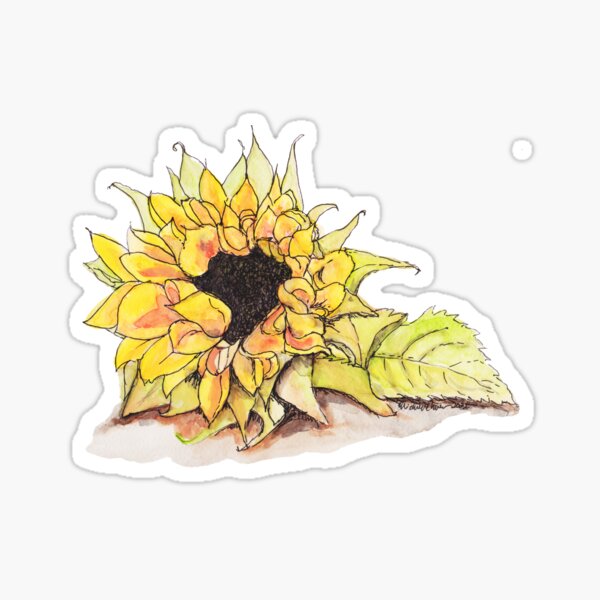 Sunflower I Sticker