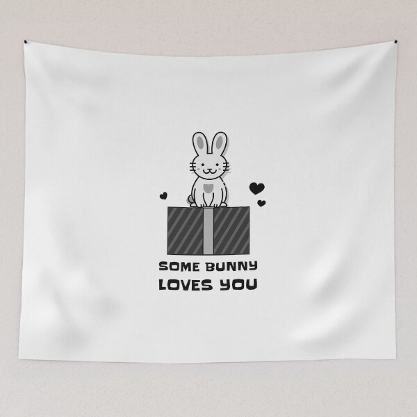 Item preview, Some Bunny Loves You designed and sold by ThingsInMyHead2.