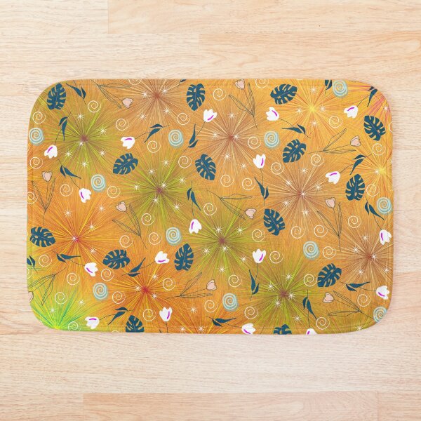 Item preview, Earthy floral pattern designed and sold by SankiWorld.