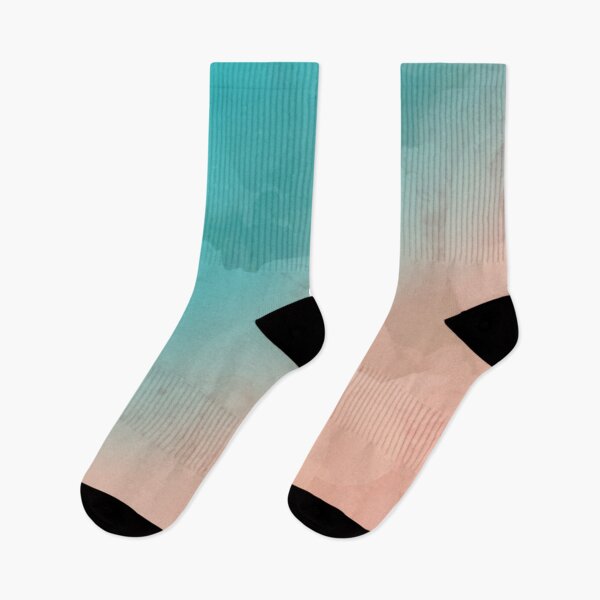 Item preview, Teal And Dusty Rose Ombre designed and sold by SunnyBrand.