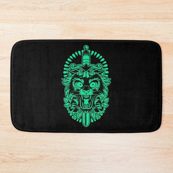 Item preview, green & black panther designed and sold by Friends-13.