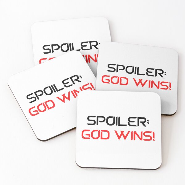 Item preview, Spoiler : God Wins! designed and sold by designbuck.