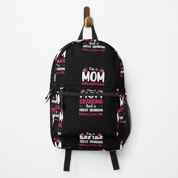 Item preview, I'm a Mom Grandma and A Great-Grandma Nothing Scares Me designed and sold by NanoGraphics.
