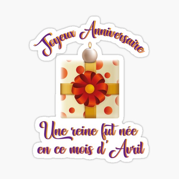 Produits Sur Le Theme Joyeux Anniversaire Reine Redbubble