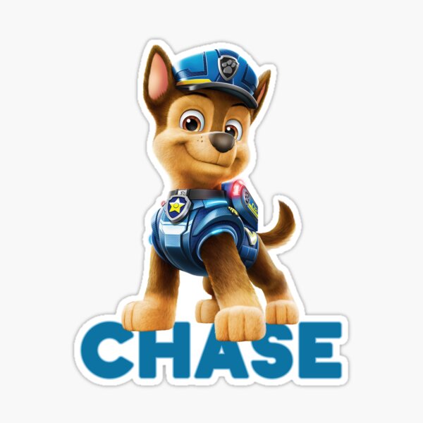 Paw Patrol Chase Sticker for Sale by VitezCrni