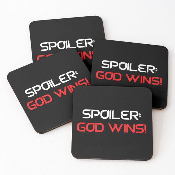 Item preview, Spoiler : God Wins! designed and sold by designbuck.