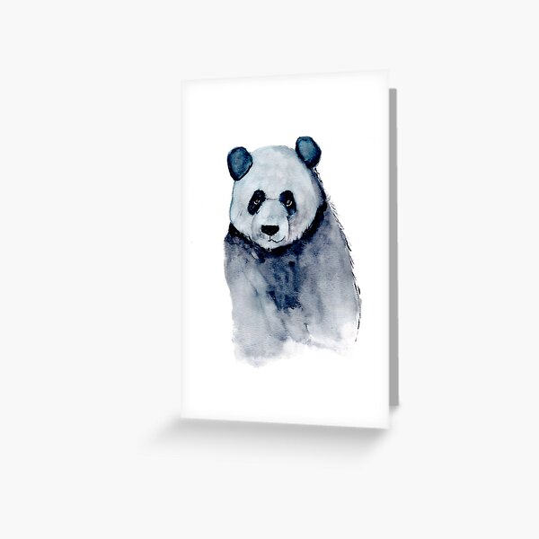 Panda Greeting Card