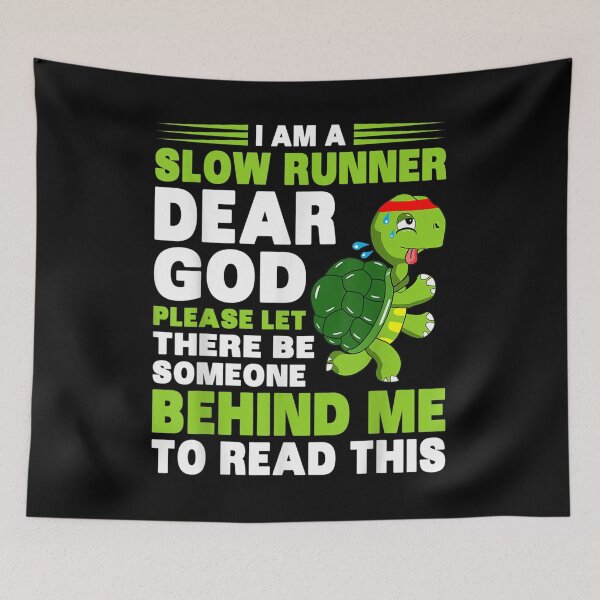 Item preview, I Am A Slow Runner Marathon  designed and sold by tomekae.