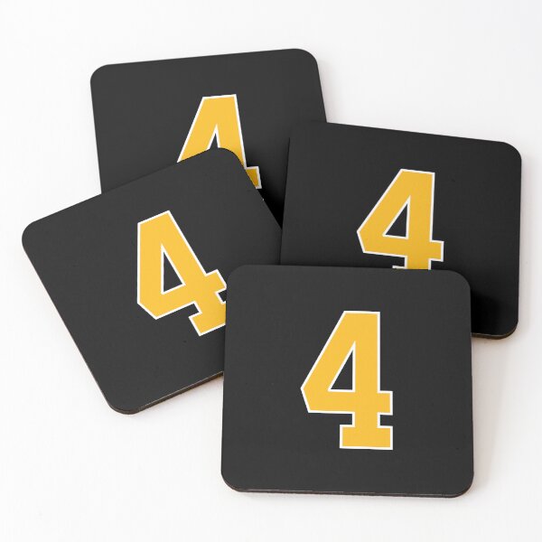 Item preview, Yellow Number 4 lucky sports jersey four designed and sold by HeavyStyle.