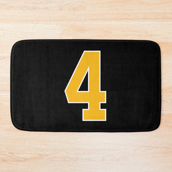 Item preview, Yellow Number 4 lucky sports jersey four designed and sold by HeavyStyle.