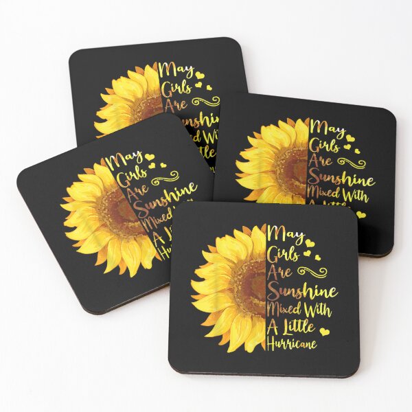 Item preview, May Girls Are Sunshine Mixed Summer Birthday Gift  designed and sold by tomekae.