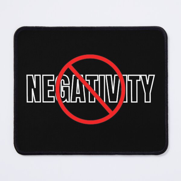 Item preview, No Negativity sign 2 designed and sold by KingsManKind.
