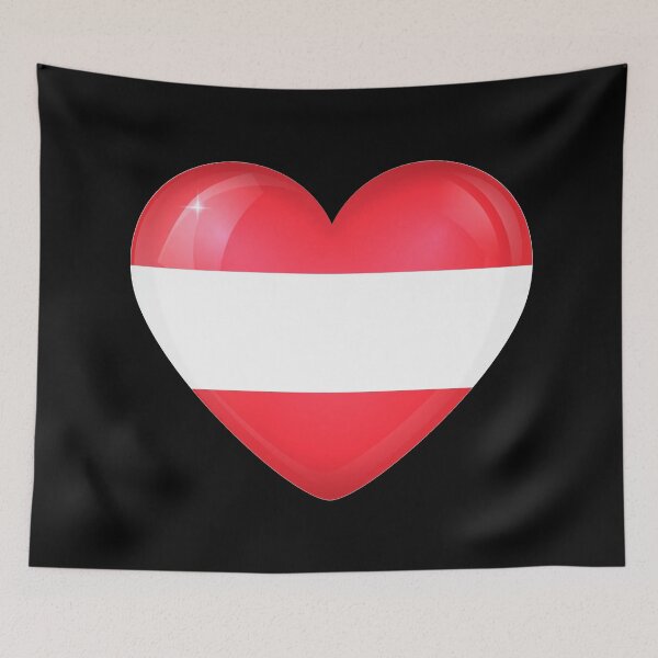 Item preview, My heart is in Austria, Love Austria designed and sold by ArtIsParty.