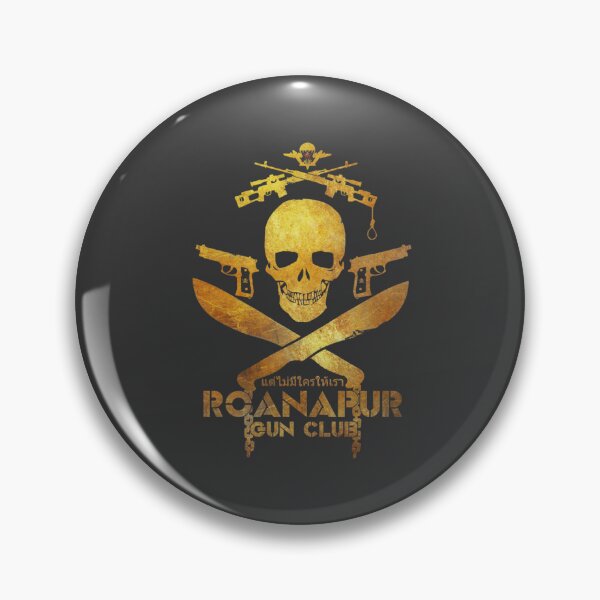 Item preview, Black Lagoon ROANAPUR GUN CLUB red   designed and sold by fithabitta.
