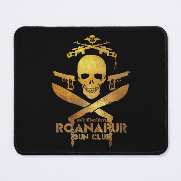 Item preview, Black Lagoon ROANAPUR GUN CLUB red designed and sold by fithabitta.
