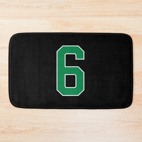 Item preview, 6 number, green lucky sports six designed and sold by ArtIsParty.