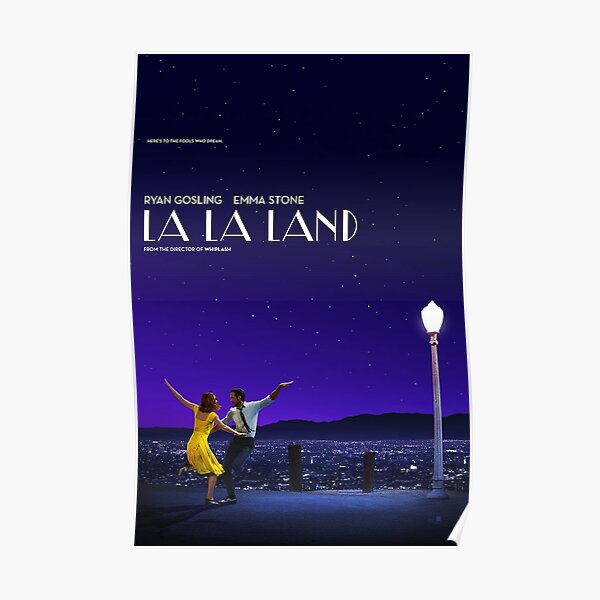 City of Stars Print / La La Land Art / Gold Foil Quote / La La