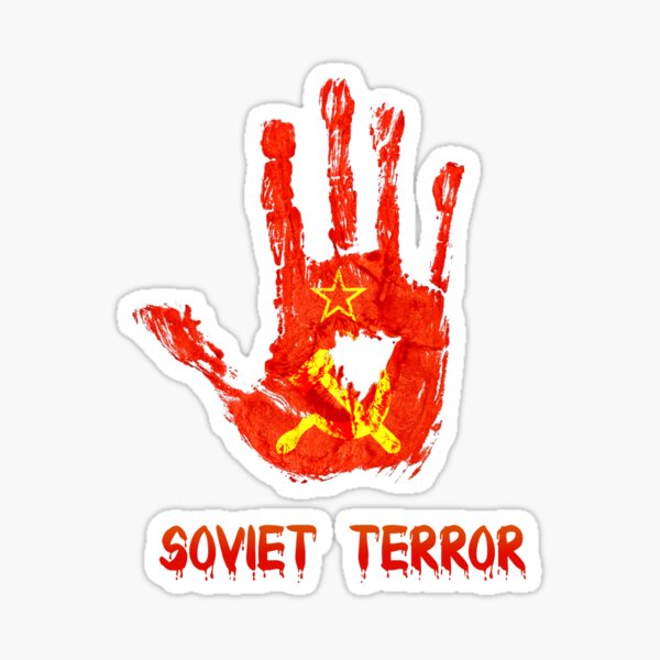 soviet terror Sticker
