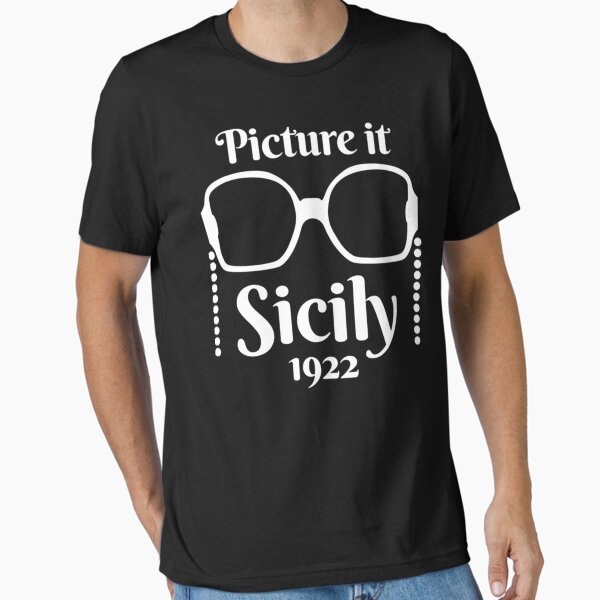 Item preview, Picture it Sicily 1922 Funny Golden Gift for Girls Classic designed and sold by finnenlzbin.