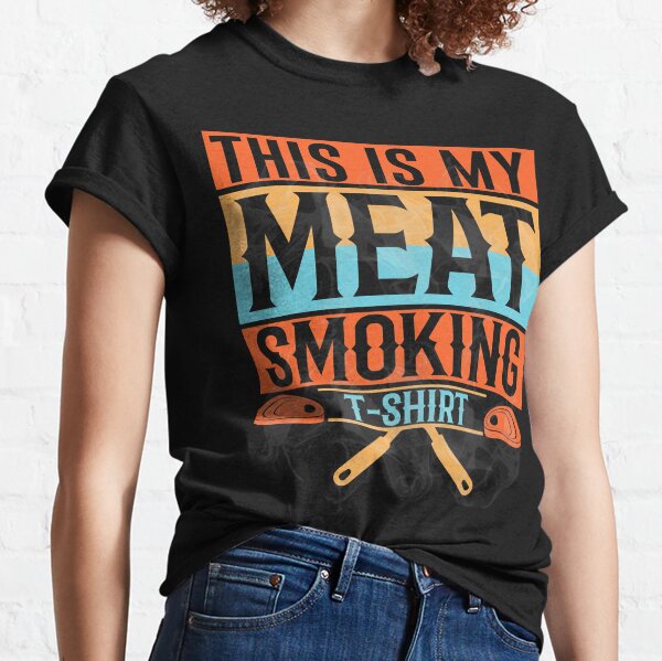 Funny BBQ Smoker Tshirt Smoking Meat Lover Smoker Accessories Fathers Day  Grill King Gift Men I Can Go Low and Slow for Hours 