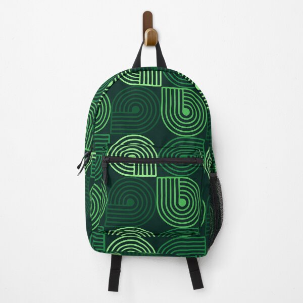 Item preview, Retro Green Spiral Pattern designed and sold by TacticTees.