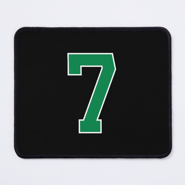 Item preview, 7 number, green lucky sports seven designed and sold by ArtIsParty.