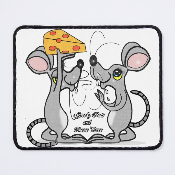 Item preview, Greedy Rats and Cheese Piece designed and sold by Shirley cute art .