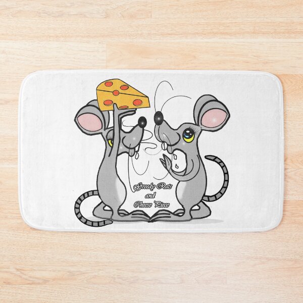 Item preview, Greedy Rats and Cheese Piece designed and sold by Shirley cute art .
