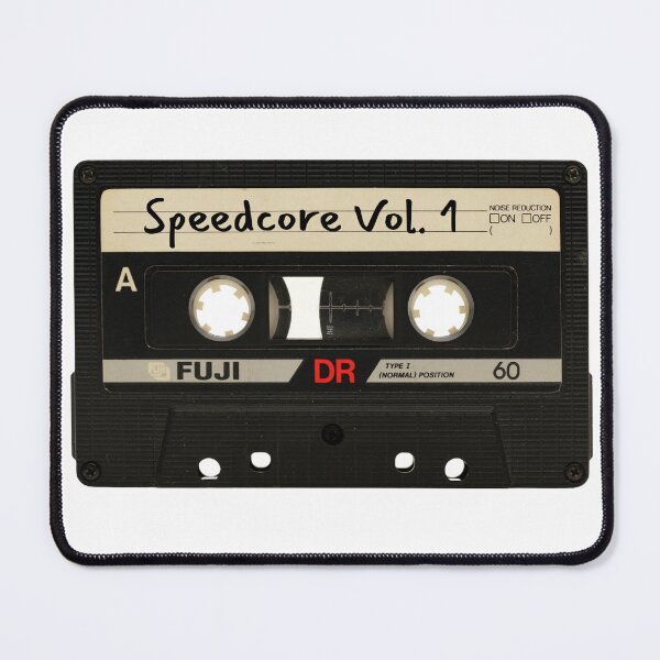 Item preview, Speedcore Hardcore Music Cassette Tape designed and sold by RichTeeDesigns.