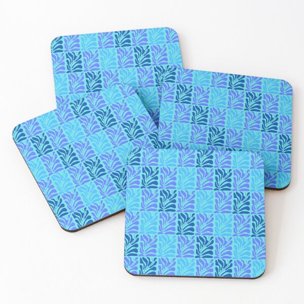 Item preview, Colorful abstract plant pattern retro style 1970s inspired designed and sold by Designbyfia.