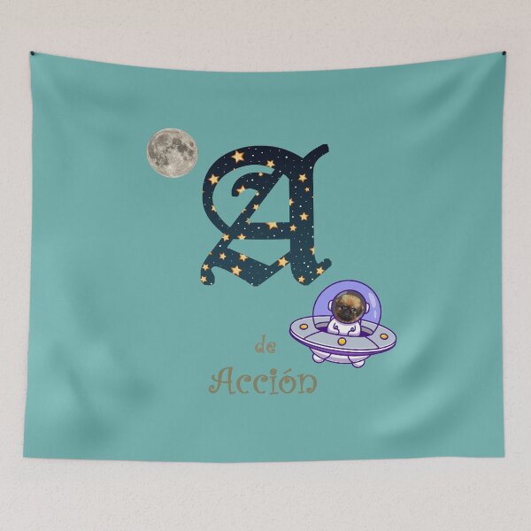 Item preview, action phrase, A for action, space designed and sold by Noe91.