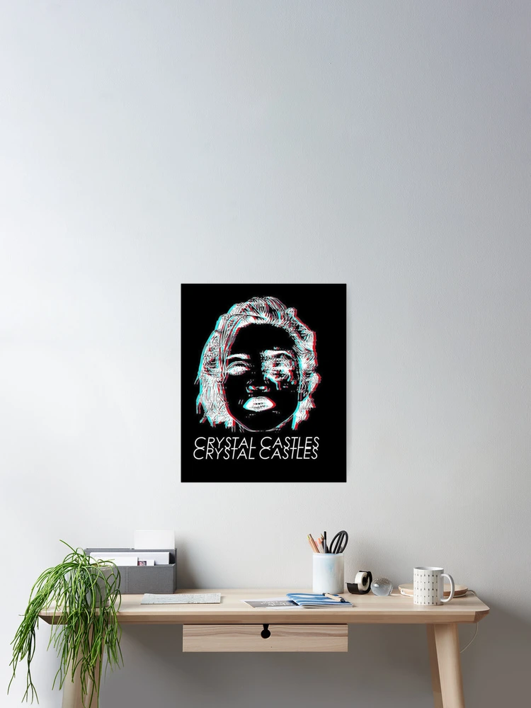 「レア」Crystal castlesクリスタル・キャッスルズ壁掛けタペストリー Crystal Castles Flag - Alice Glass Indie Synth American Tapestry