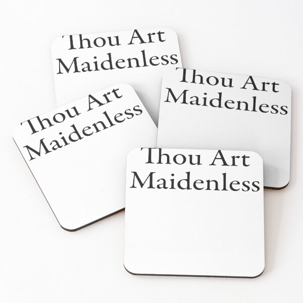Item preview, Thou Art Maidenless designed and sold by ForceInept's Shop.