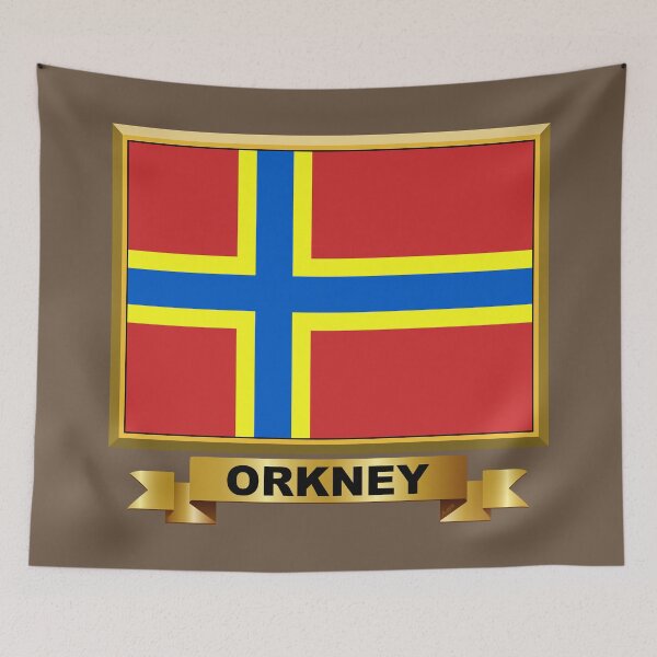Item preview, ORKNEY Flag Gifts, Masks, Stickers & Products (3) designed and sold by mpodger.