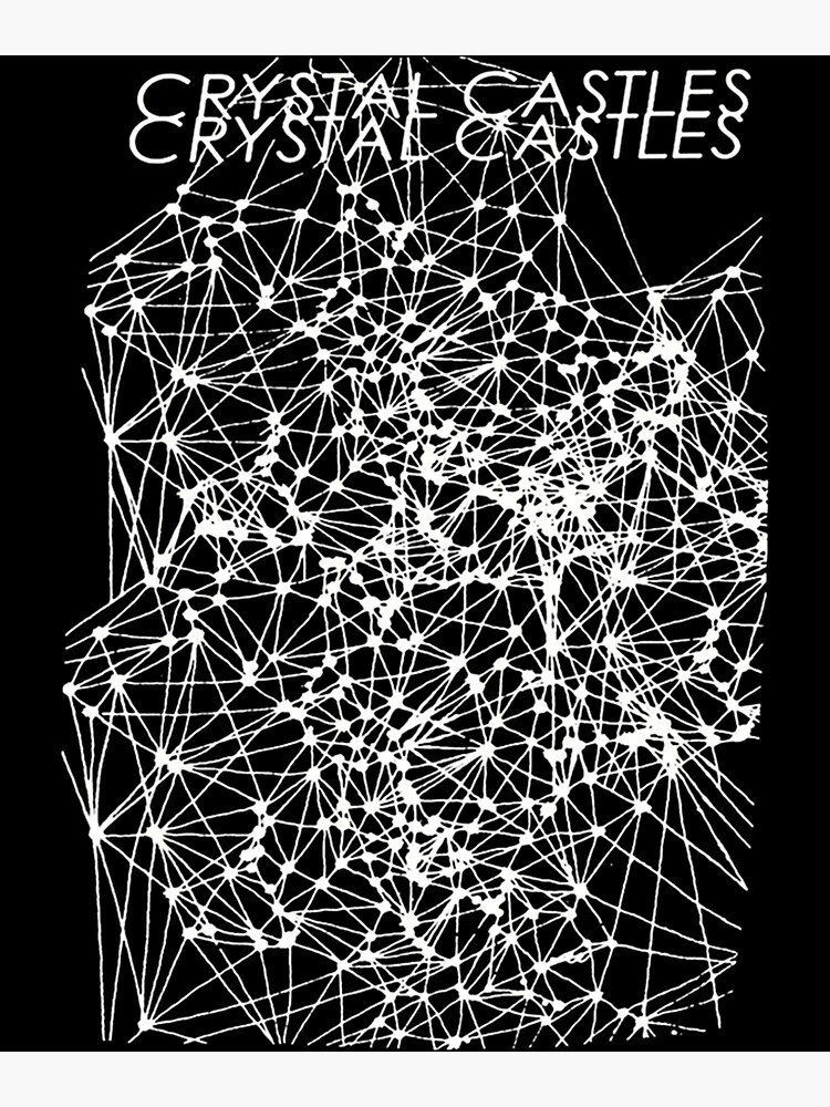 Disover Crystal Castles Merch Premium Matte Vertical Poster