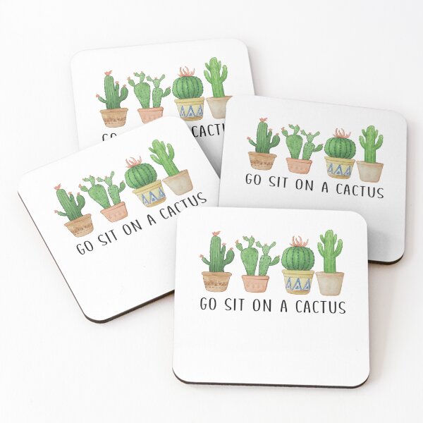 Item preview, Go Sit On a Cactus Funny Cactus designed and sold by Art-of-amine.