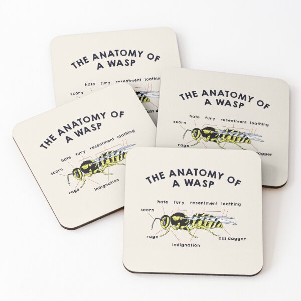 Item preview, The Anatomy of a Wasp designed and sold by ToruandMidori.
