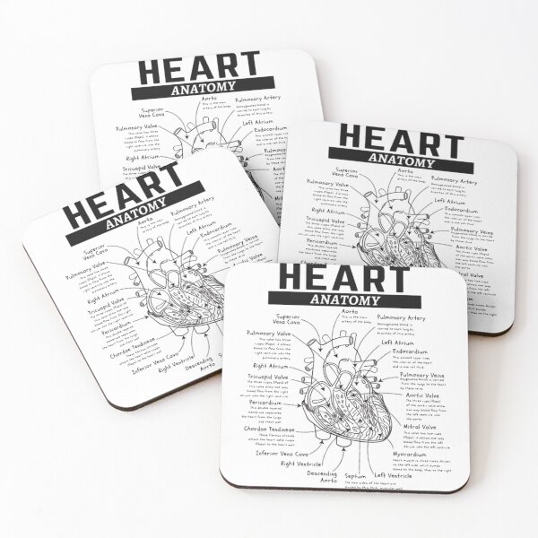 Item preview, Heart Anatomy designed and sold by SuboMirinda.
