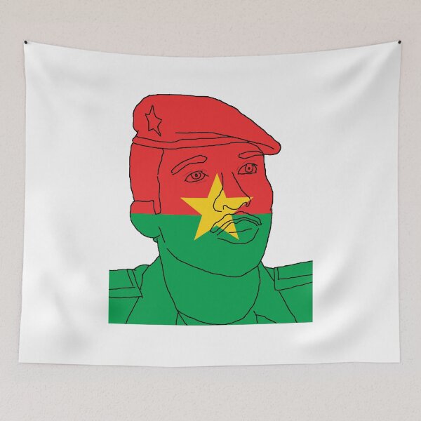 Item preview, Vintage Style Thomas Burkinabe Flag Funny Life designed and sold by HaysGabybkvp245.