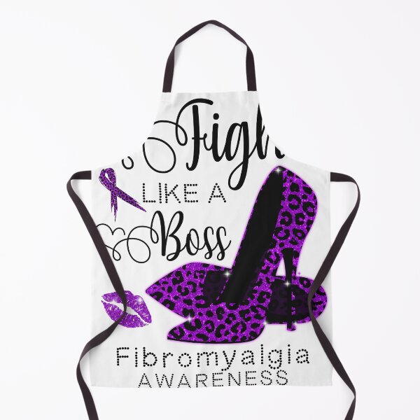 Item preview, Fight Like Boss fibromyalgia Awareness High Heels Strong Girl designed and sold by Master Jay.