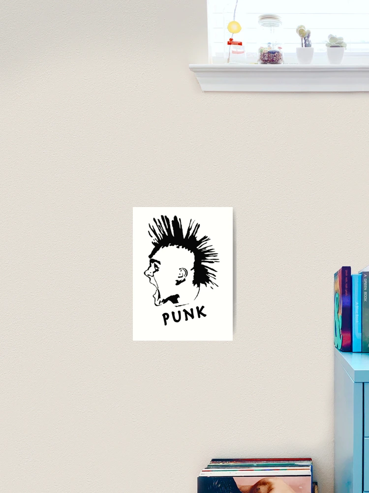Thumbnail 2 of 3, Art Print, Punk designed and sold by RumbleStore.