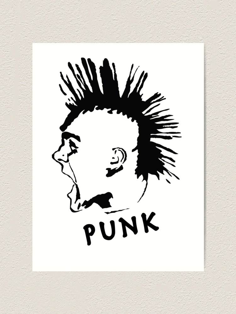 Thumbnail 1 of 3, Art Print, Punk designed and sold by RumbleStore.