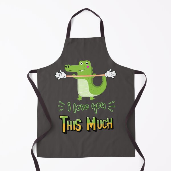 Item preview, This Alligator says, I Love You THIS much!!! designed and sold by Blended Designs ⭐⭐⭐⭐⭐.