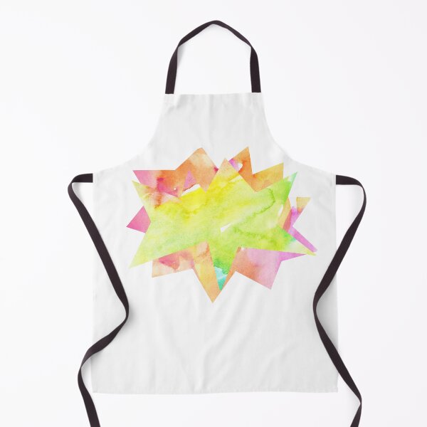 Item preview, Abstract yellow pink polygon | watercolor abstract drawing shape designed and sold by lausn.