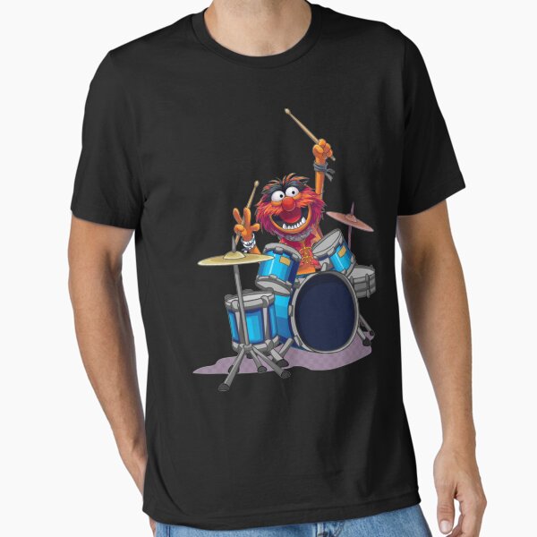 Vista previa del artículo con la obra «BATERÍA ANIMAL EL MUPPETS SHOW Camiseta clásica», diseñado y vendido por RalfWeiler.