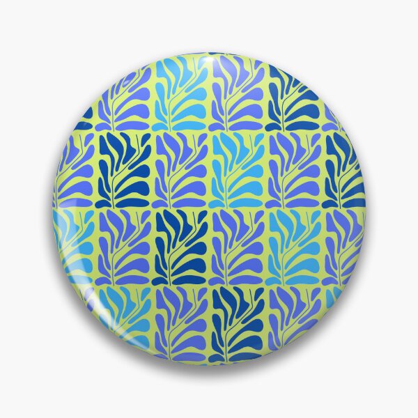 Item preview, Colorful abstract plant pattern retro style 1970s inspired designed and sold by Designbyfia.