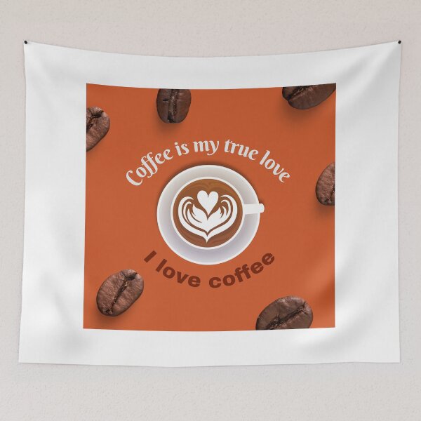 Artikelvorschau, Kaffee ist meine wahre Liebe entworfen und verkauft von GSFprints.