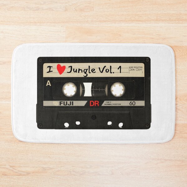 Item preview, I Love Jungle Music Cassette Tape designed and sold by RichTeeDesigns.