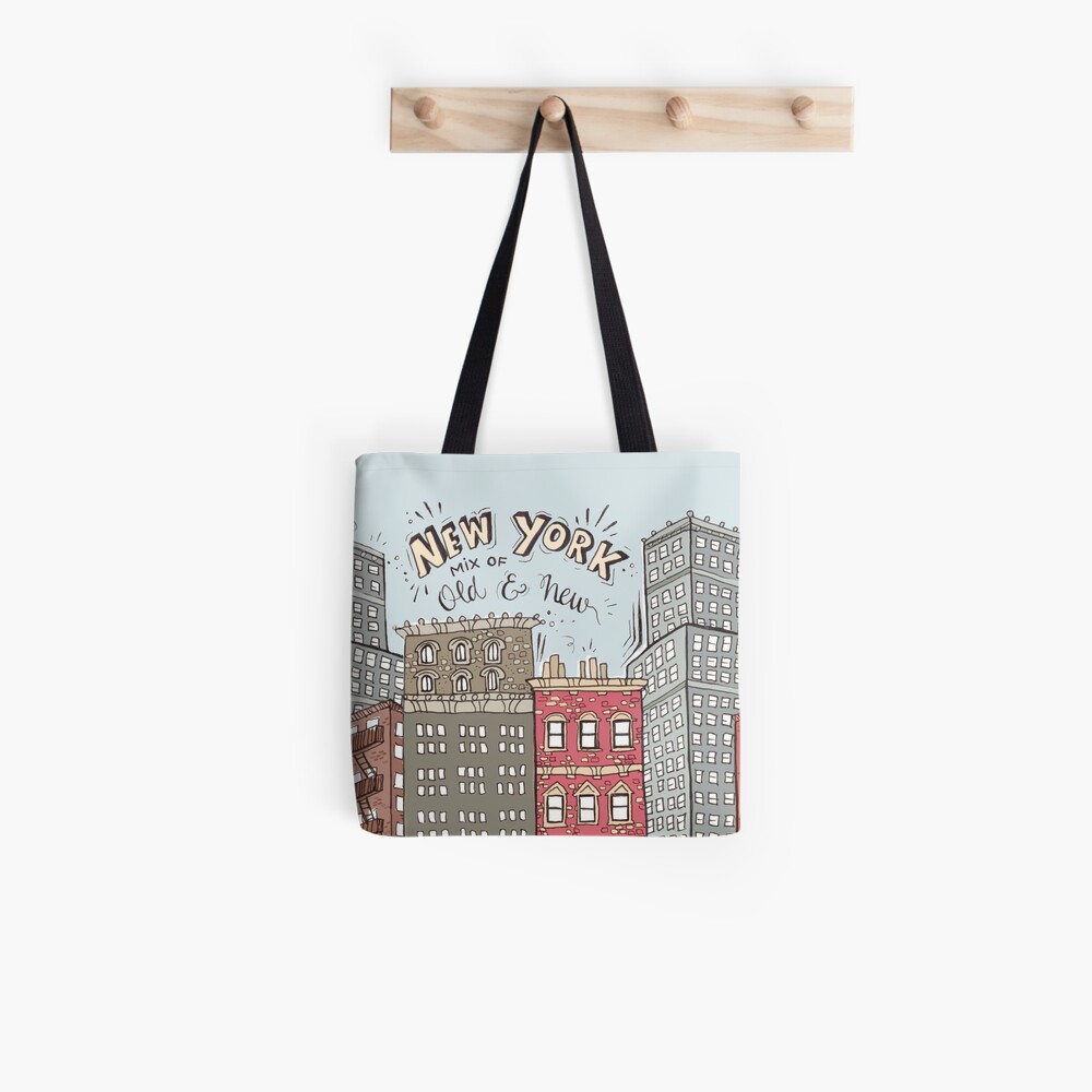 New York City Illustration Tote Bag